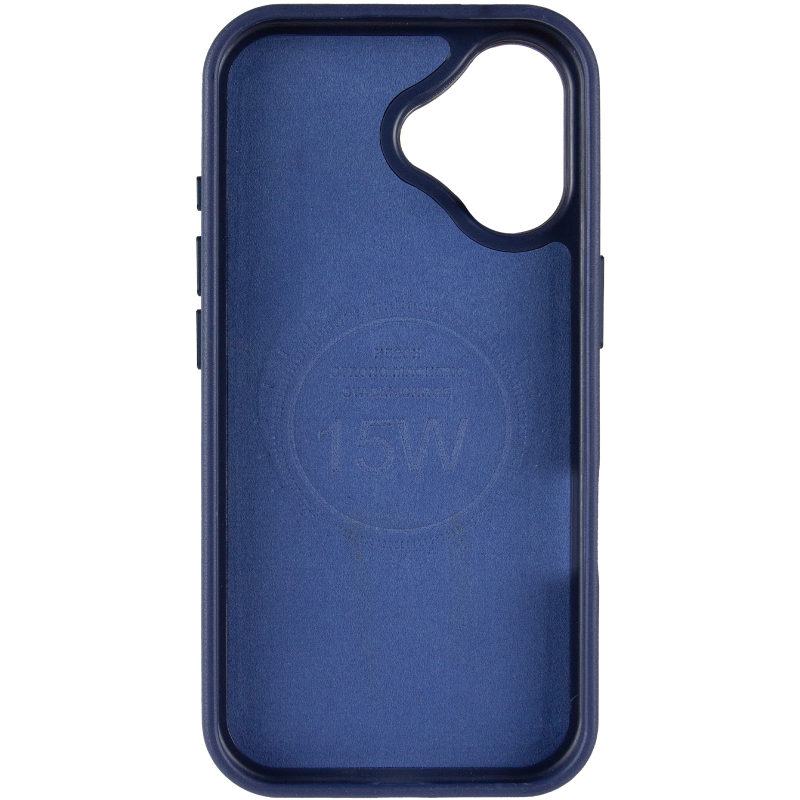 Шкіряний чохол Rally with Magnetic Fit для Apple iPhone 17 (6.3"), Blue / White 2, Штучна шкіра, купити оптом з доставкою