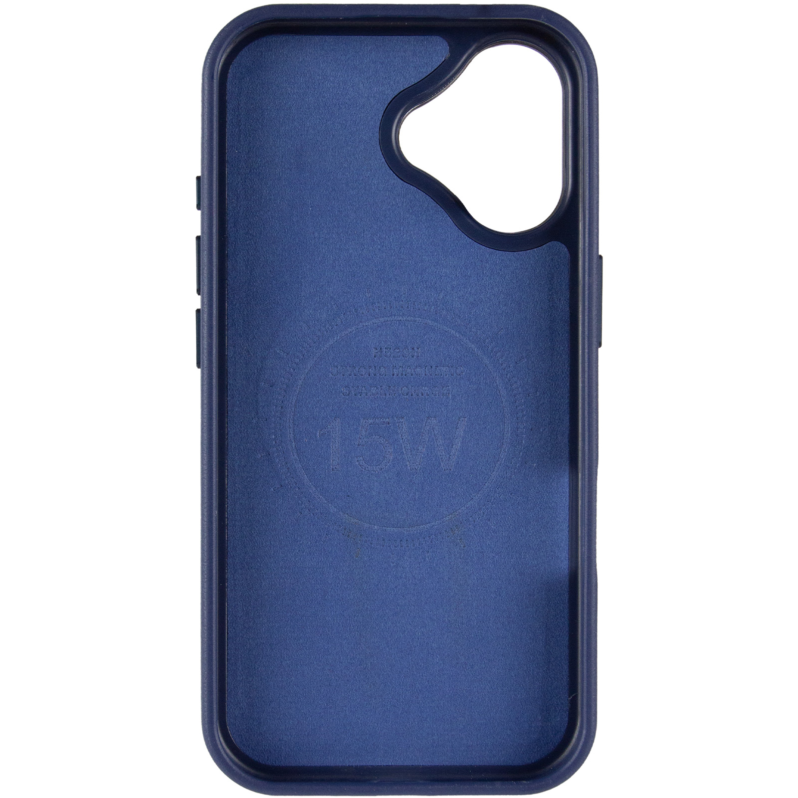 Шкіряний чохол Rally with Magnetic Fit для Apple iPhone 17 (6.3"), Blue / White 2, Штучна шкіра, купити оптом з доставкою
