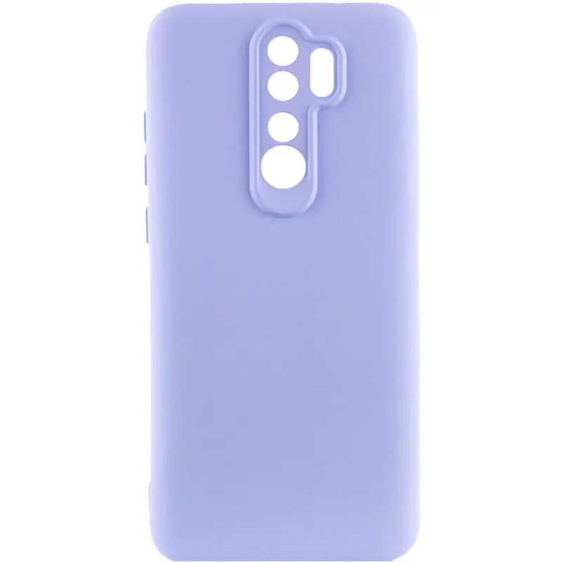 Чехол Silicone Cover Ummi Lakshmi Full Camera (AA) для Xiaomi Redmi Note 8 Pro, Сиреневый / Dasheen, Силикон, купить оптом с доставкой