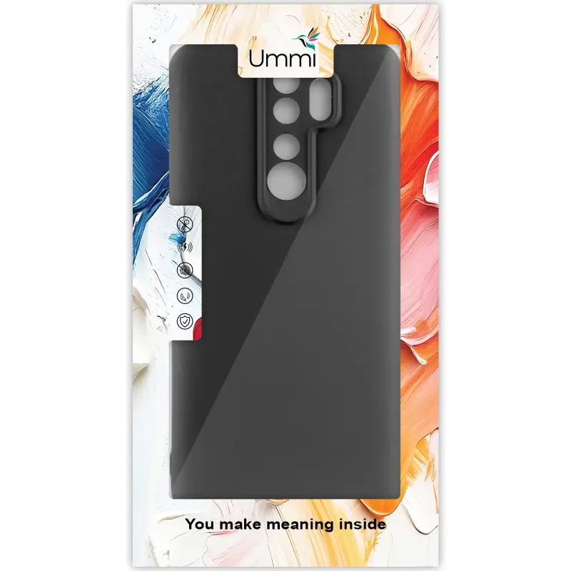 Чехол Silicone Cover Ummi Lakshmi Full Camera (AA) для Xiaomi Redmi Note 8 Pro, Черный / Black 1, Силикон, купить оптом с доставкой