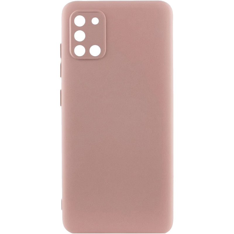 Чехол Silicone Cover Ummi Lakshmi Full Camera (AA) для Samsung Galaxy A21s, Розовый / Pink Sand, Силикон, купить оптом с доставкой