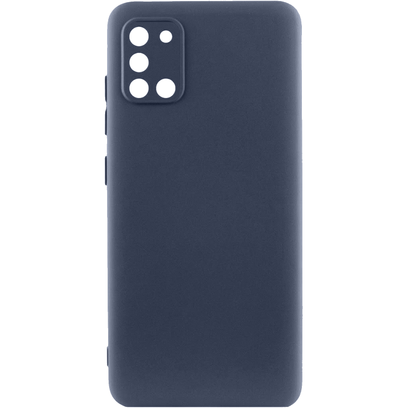 Чехол Silicone Cover Ummi Lakshmi Full Camera (AA) для Samsung Galaxy A21s, Синий / Midnight Blue, Силикон, купить оптом с доставкой