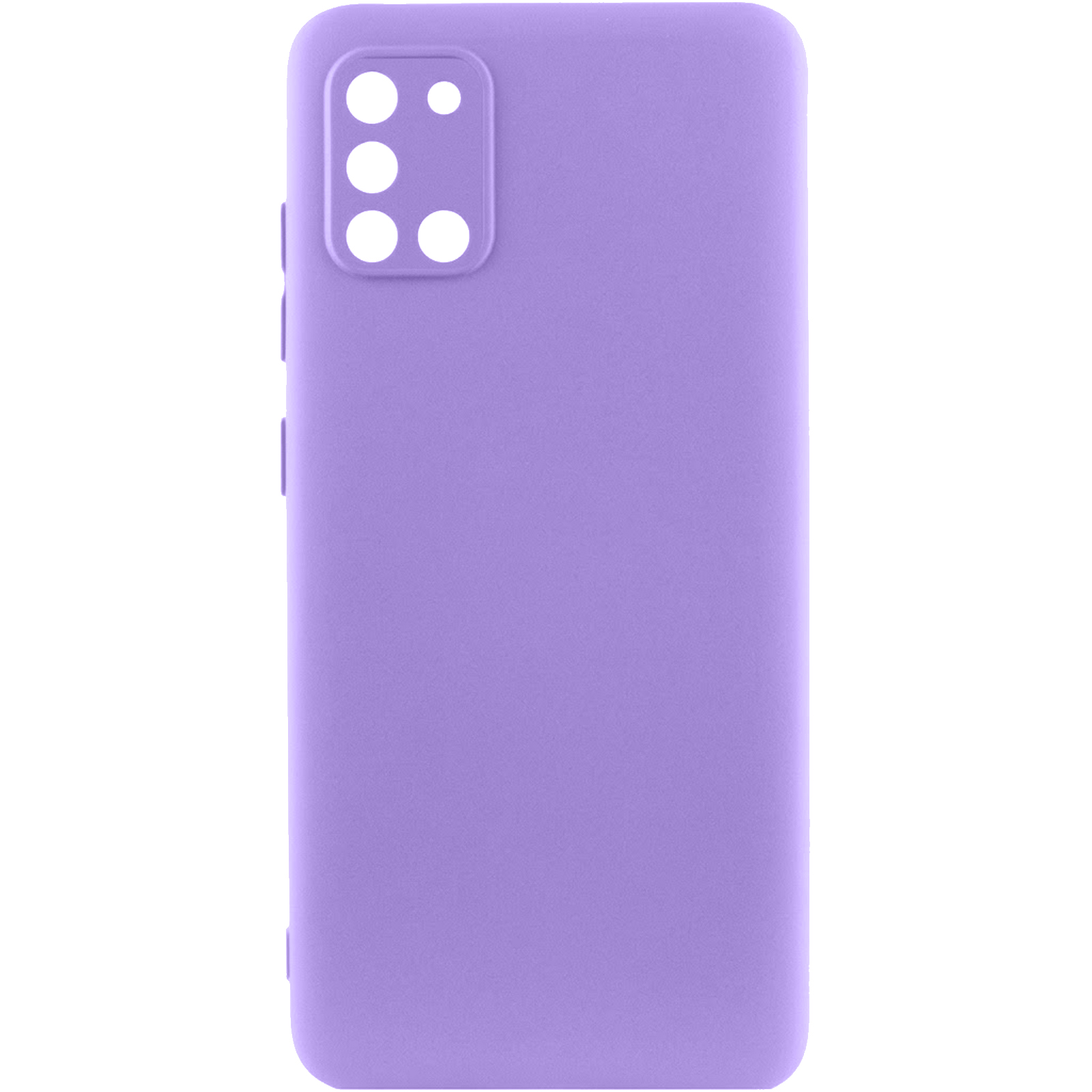 Чехол Silicone Cover Ummi Lakshmi Full Camera (AA) для Samsung Galaxy A21s, Сиреневый / Dasheen, Силикон, купить оптом с доставкой