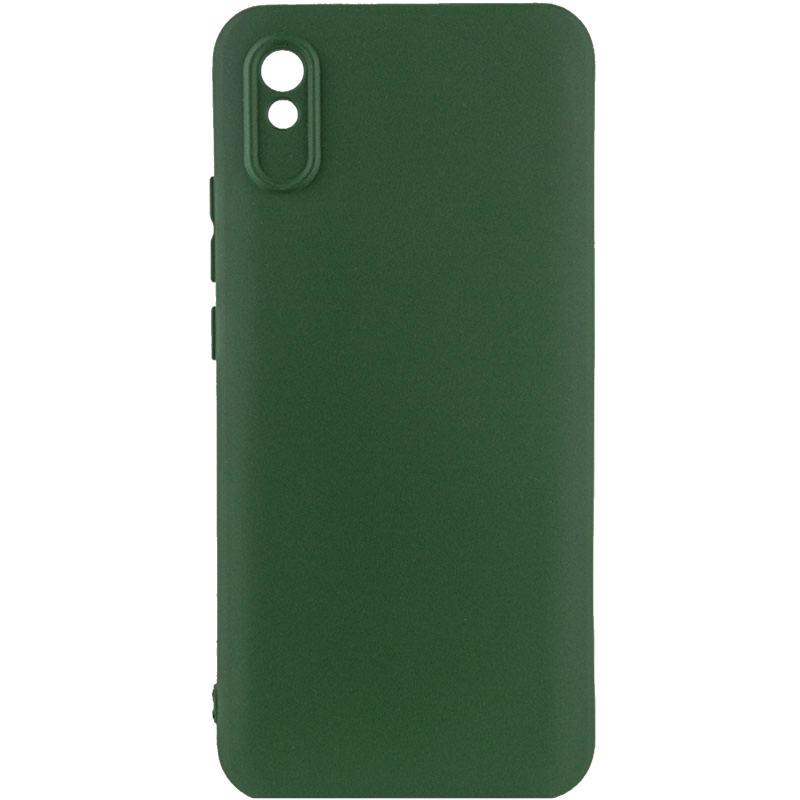 Чохол Silicone Cover Ummi Lakshmi Full Camera (AA) для Xiaomi Redmi 9A, Зелений / Cyprus Green, Силікон, купити оптом з доставкою