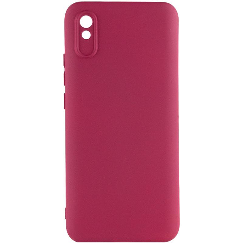 Чохол Silicone Cover Lakshmi Full Camera (AA) для Xiaomi Redmi 9A | Мікрофібра на малюнкі №1