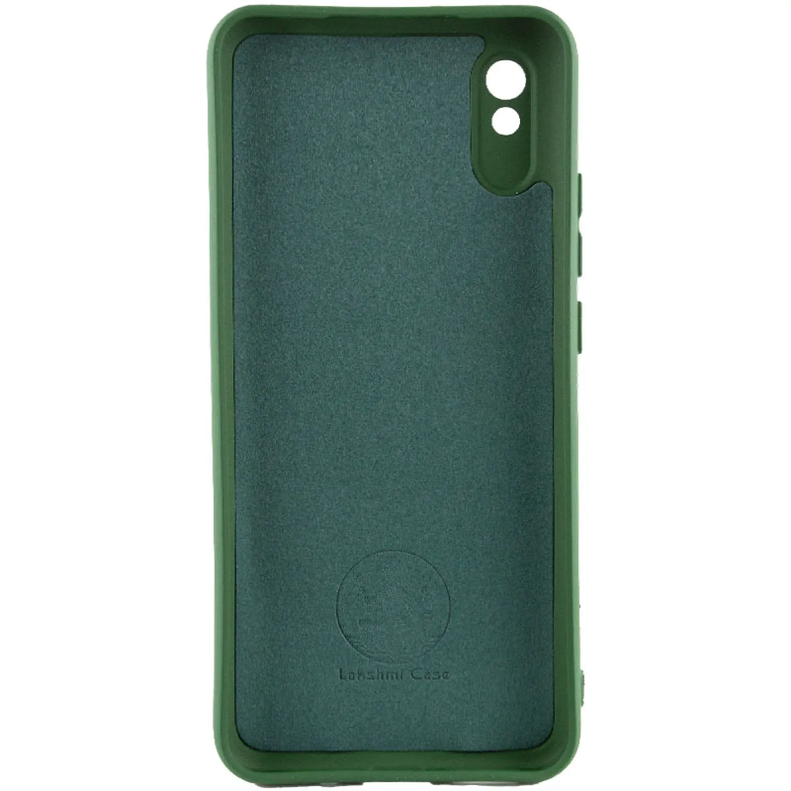 Чехол Silicone Cover Ummi Lakshmi Full Camera (AA) для Xiaomi Redmi 9A, Зеленый / Dark green 1, Силикон, купить оптом с доставкой