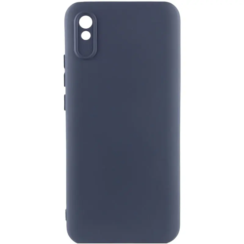 Чохол Silicone Cover Ummi Lakshmi Full Camera (AA) для Xiaomi Redmi 9A, Синій / Midnight Blue, Силікон, купити оптом з доставкою