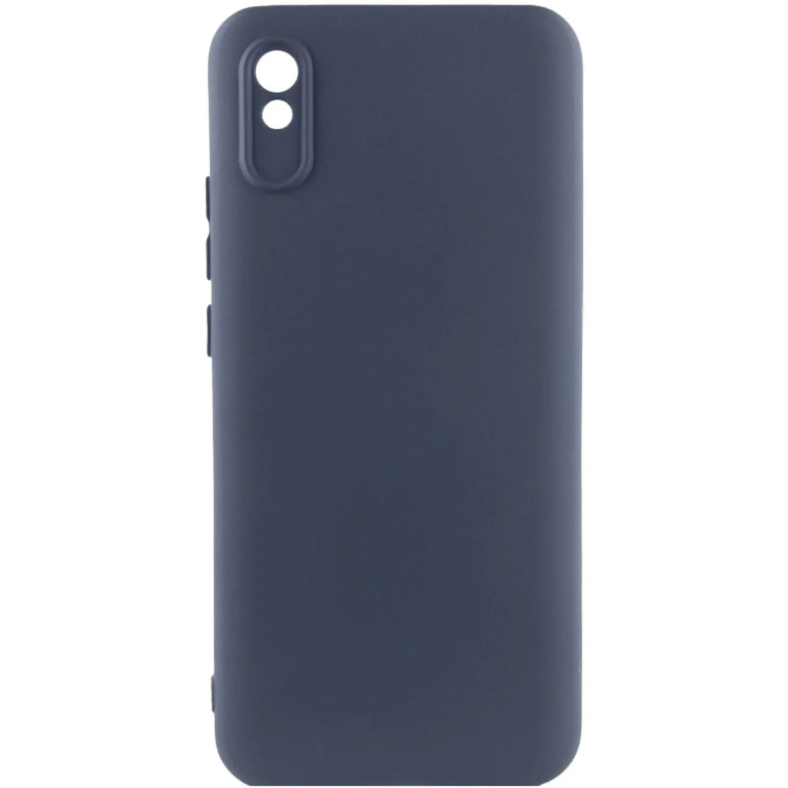 Чохол Silicone Cover Ummi Lakshmi Full Camera (AA) для Xiaomi Redmi 9A, Синій / Midnight Blue, Силікон, купити оптом з доставкою