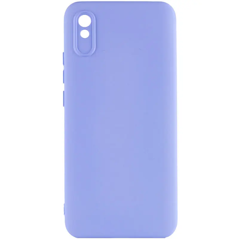 Чехол Silicone Cover Ummi Lakshmi Full Camera (AA) для Xiaomi Redmi 9A, Сиреневый / Dasheen, Силикон, купить оптом с доставкой