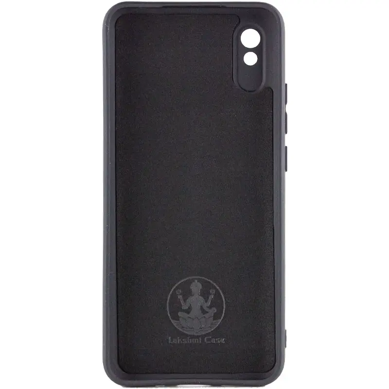 Чохол Silicone Cover Ummi Lakshmi Full Camera (AA) для Xiaomi Redmi 9A, Чорний / Black 1, Силікон, купити оптом з доставкою