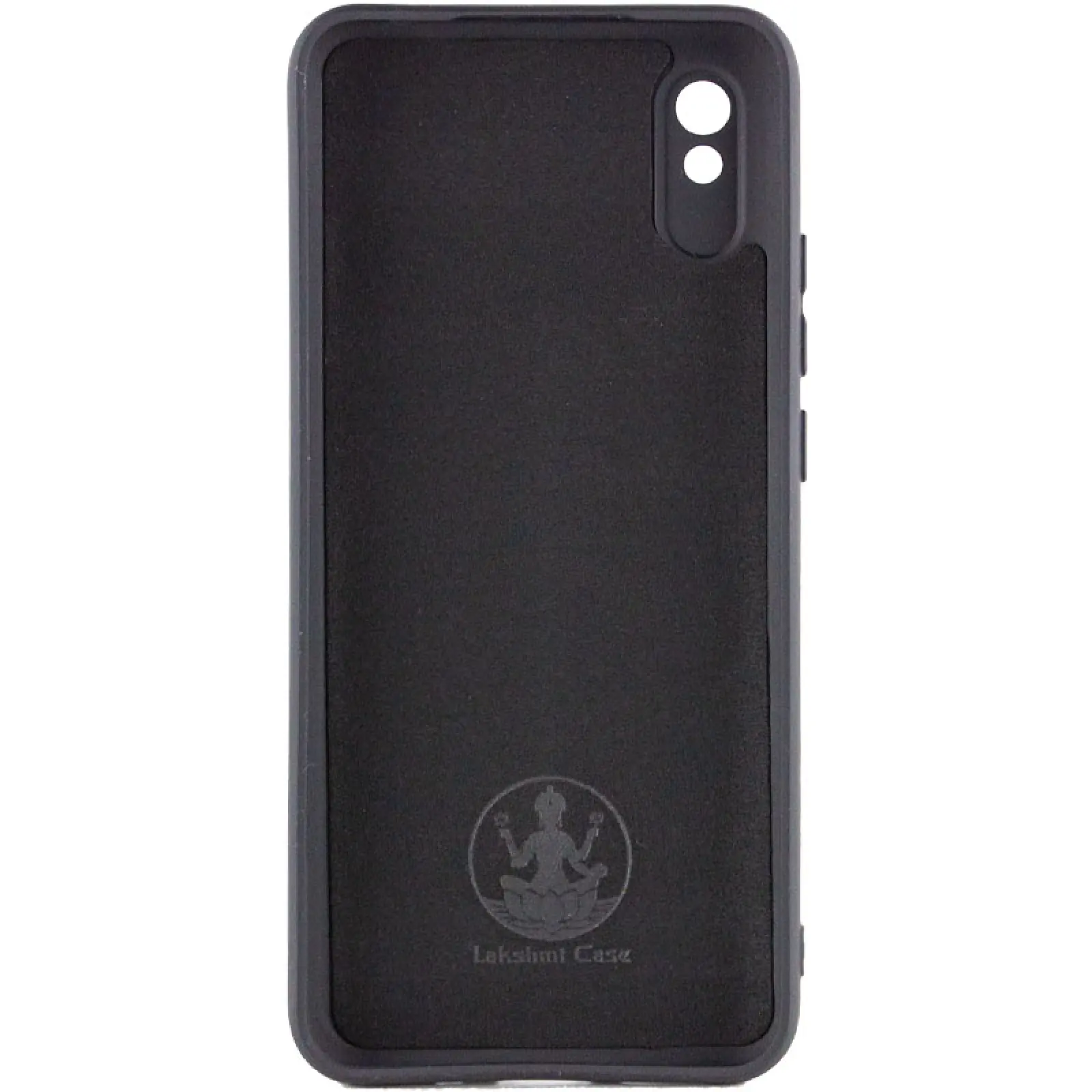 Чохол Silicone Cover Ummi Lakshmi Full Camera (AA) для Xiaomi Redmi 9A, Чорний / Black 1, Силікон, купити оптом з доставкою
