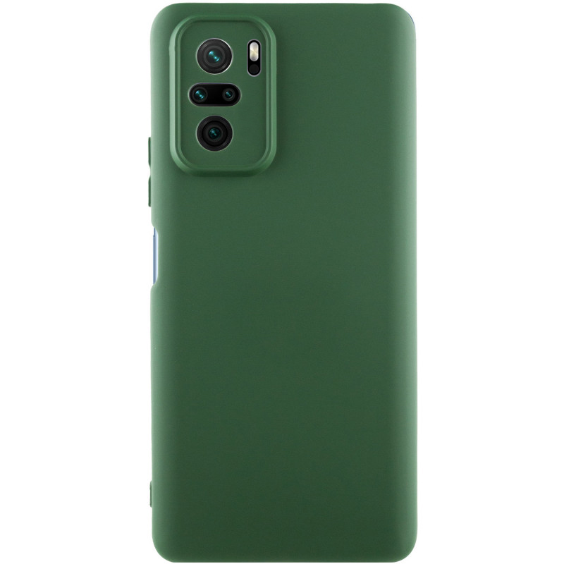 Чохол Silicone Cover Ummi Lakshmi Full Camera (AA) для Xiaomi Redmi Note 10 / Note 10s, Зелений / Cyprus Green, Силікон, купити оптом з доставкою