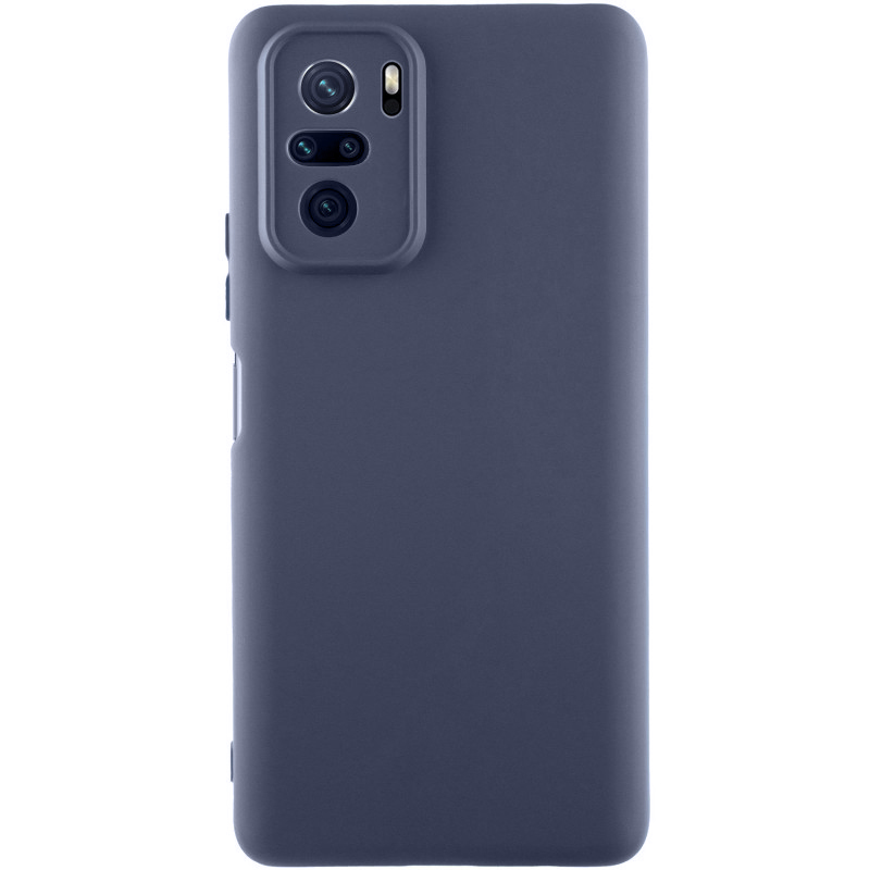 Чохол Silicone Cover Ummi Lakshmi Full Camera (AA) для Xiaomi Redmi Note 10 / Note 10s, Синій / Midnight Blue, Силікон, купити оптом з доставкою