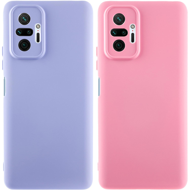 Чехол Silicone Cover Ummi Lakshmi Full Camera (AA) для Xiaomi Redmi Note 10 Pro / 10 Pro Max, Силикон, купить оптом с доставкой