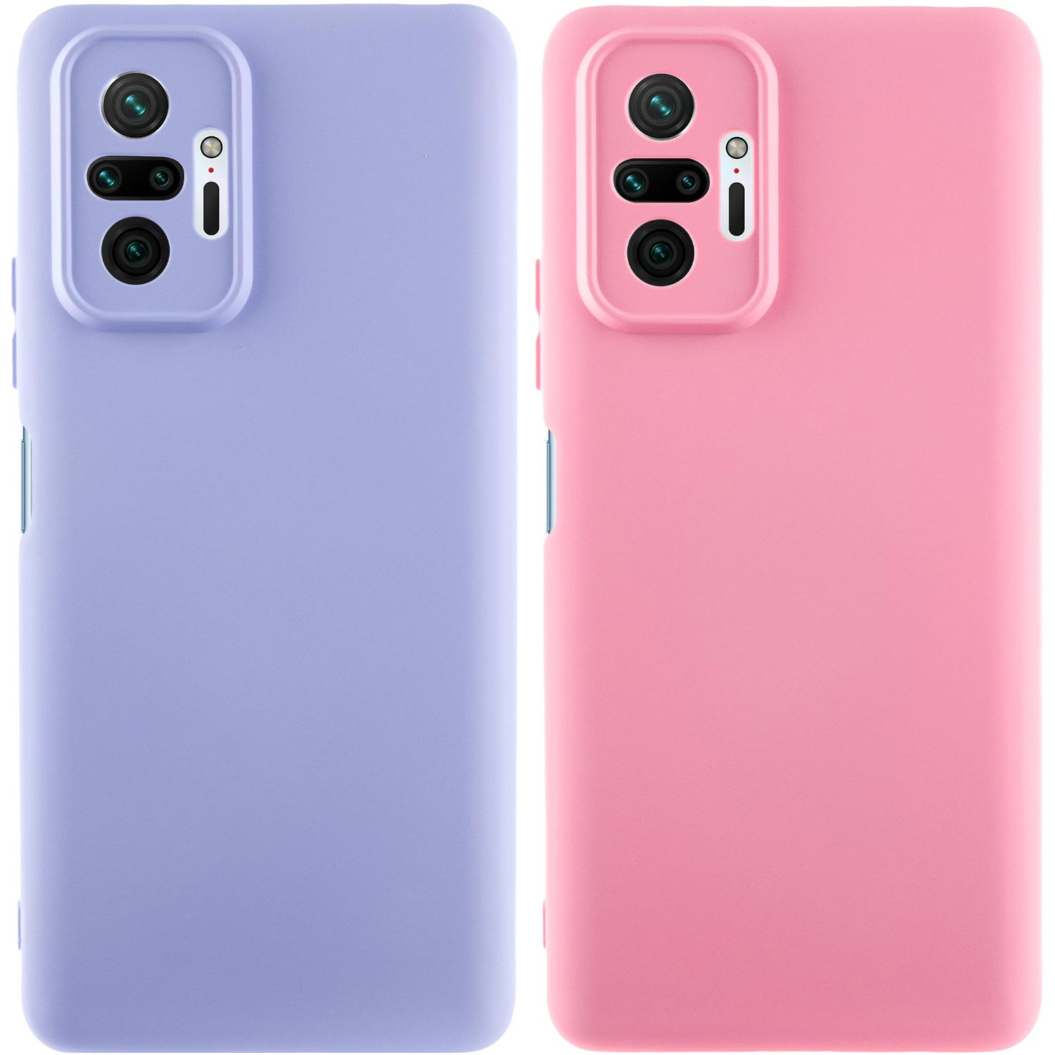 Чехол Silicone Cover Ummi Lakshmi Full Camera (AA) для Xiaomi Redmi Note 10 Pro / 10 Pro Max, Силикон, купить оптом с доставкой