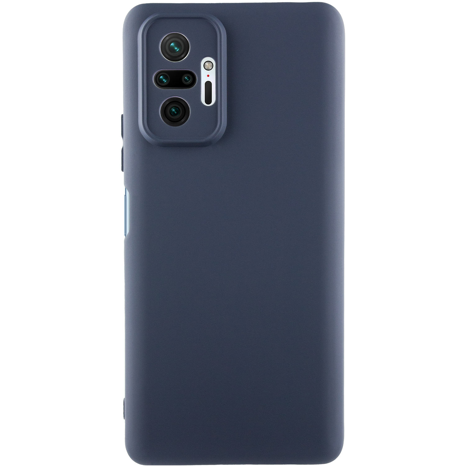 Чехол Silicone Cover Ummi Lakshmi Full Camera (AA) для Xiaomi Redmi Note 10 Pro / 10 Pro Max, Синий / Midnight Blue, Силикон, купить оптом с доставкой