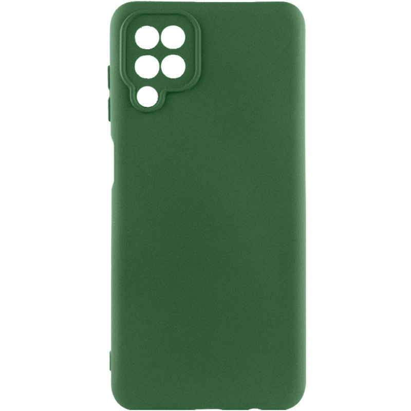 Чохол Silicone Cover Ummi Lakshmi Full Camera (AA) для Samsung Galaxy A12, Зелений / Cyprus Green, Силікон, купити оптом з доставкою