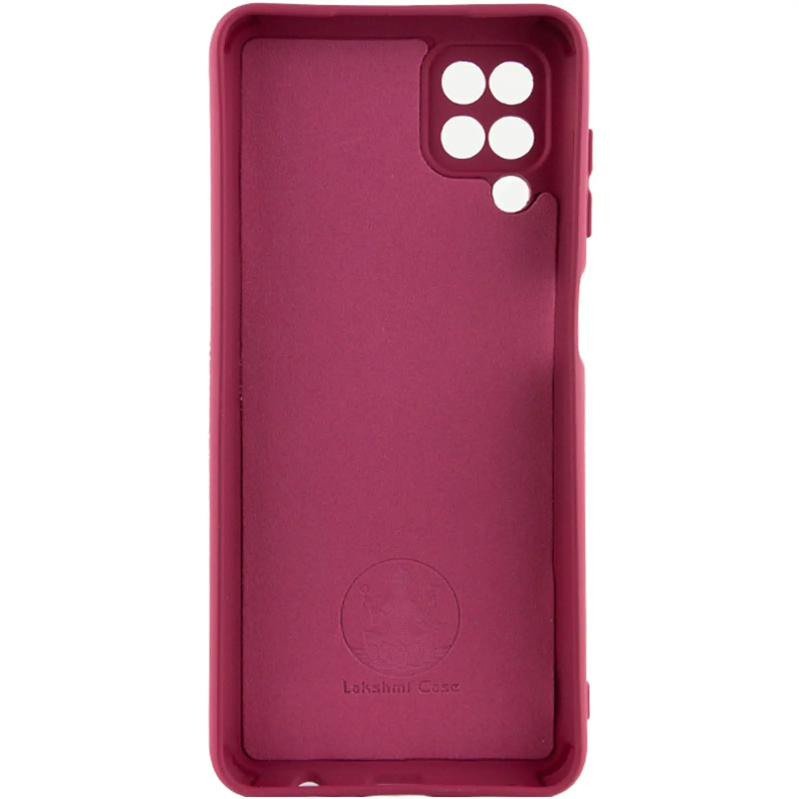 Чехол Silicone Cover Ummi Lakshmi Full Camera (AA) для Samsung Galaxy A12, Бордовый / Marsala 1, Силикон, купить оптом с доставкой