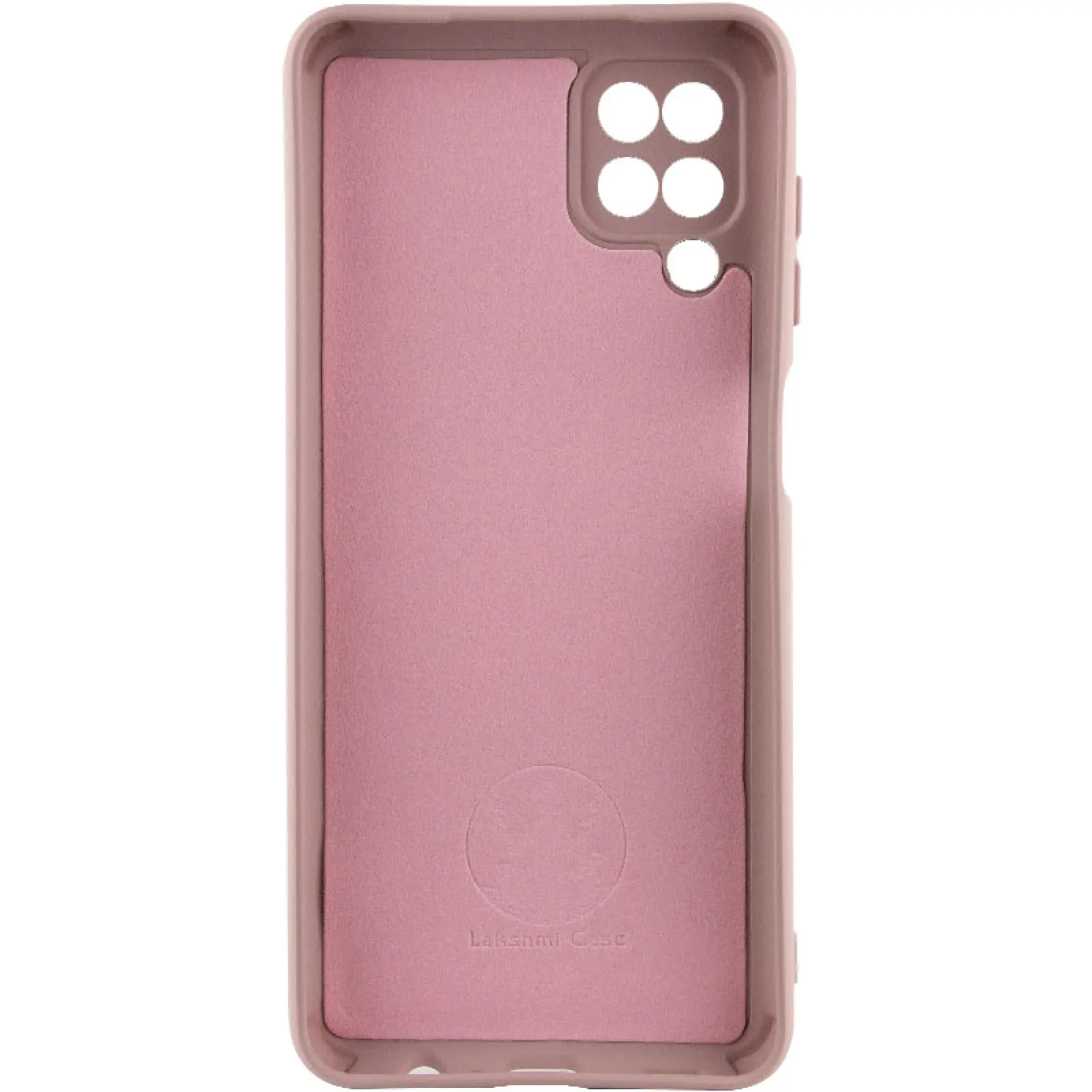 Чехол Silicone Cover Ummi Lakshmi Full Camera (AA) для Samsung Galaxy A12, Розовый / Pink Sand 1, Силикон, купить оптом с доставкой