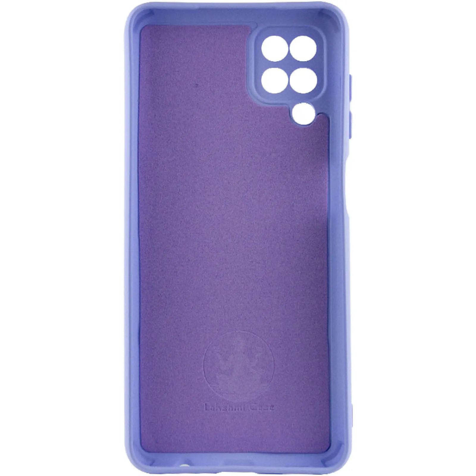 Чехол Silicone Cover Ummi Lakshmi Full Camera (AA) для Samsung Galaxy A12, Сиреневый / Dasheen 1, Силикон, купить оптом с доставкой