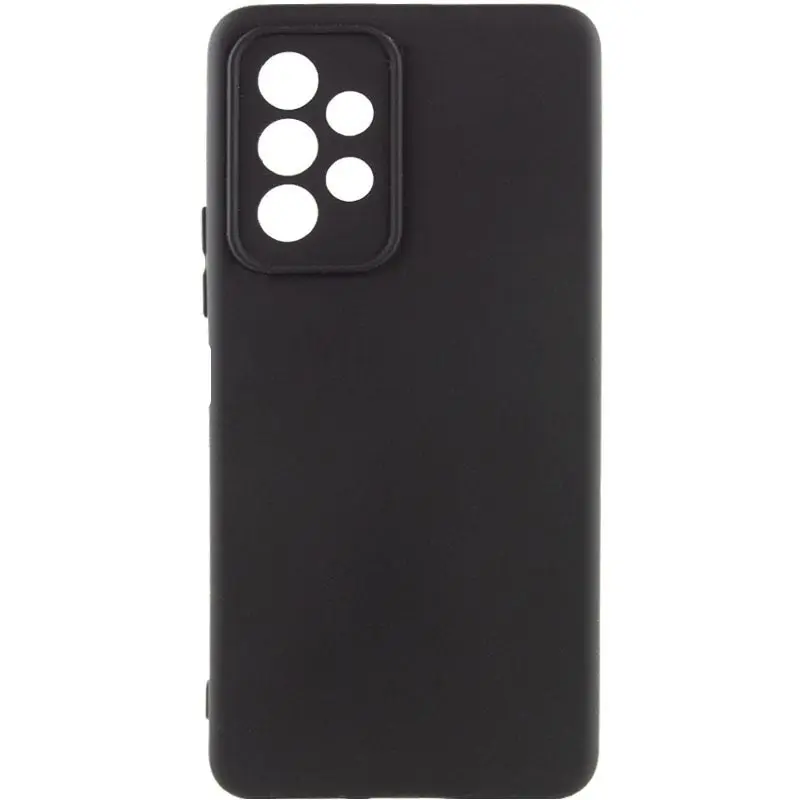 Чехол Silicone Cover Ummi Lakshmi Full Camera (AA) для Samsung Galaxy A32 5G, Черный / Black, Силикон, купить оптом с доставкой
