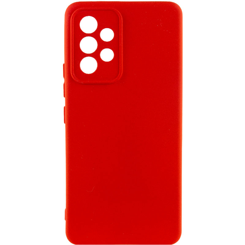 Чохол Silicone Cover Lakshmi Full Camera (AA) для Samsung Galaxy A52 4G / A52 5G | Мікрофібра на малюнкі №1