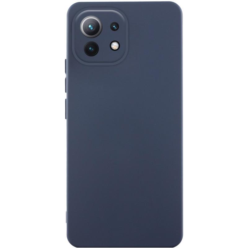 Чохол Silicone Cover Lakshmi Full Camera (AA) для Xiaomi Mi 11 Lite | Мікрофібра на малюнкі №1