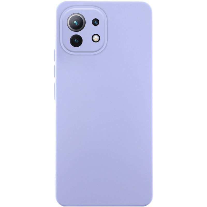 Чохол Silicone Cover Lakshmi Full Camera (AA) для Xiaomi Mi 11 Lite | Мікрофібра на малюнкі №1