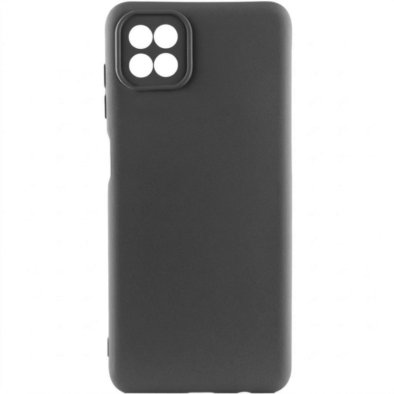 Чехол Silicone Cover Ummi Lakshmi Full Camera (AA) для Samsung Galaxy A22 4G, Черный / Black, Силикон, купить оптом с доставкой