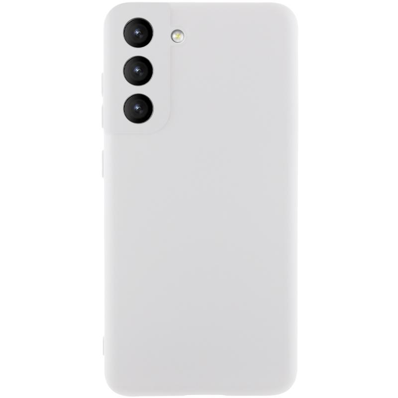 Чохол Silicone Cover Lakshmi Full Camera (AA) для Samsung Galaxy S21 FE | Мікрофібра на малюнкі №1