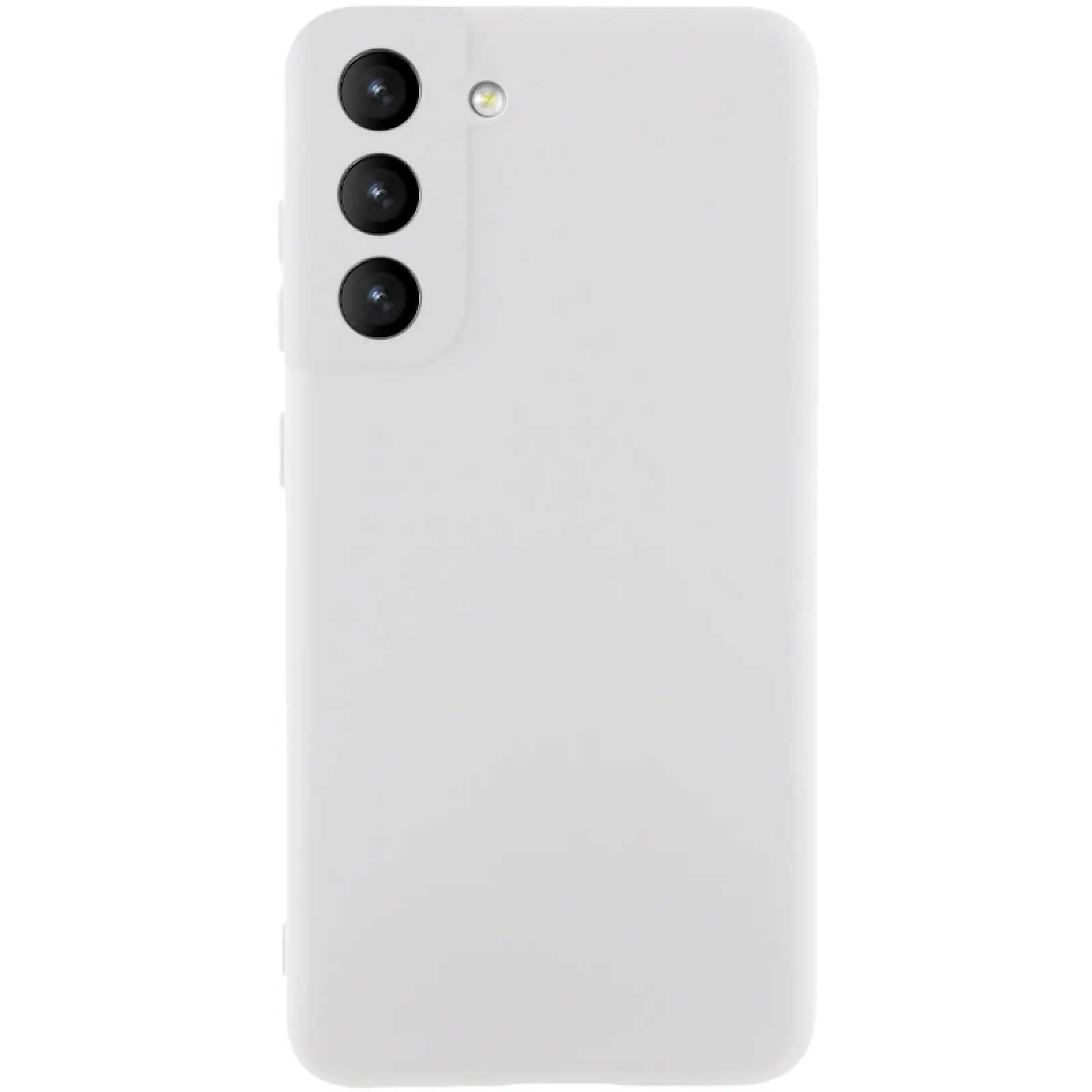 Чехол Silicone Cover Ummi Lakshmi Full Camera (AA) для Samsung Galaxy S21 FE, Белый / White, Силикон, купить оптом с доставкой
