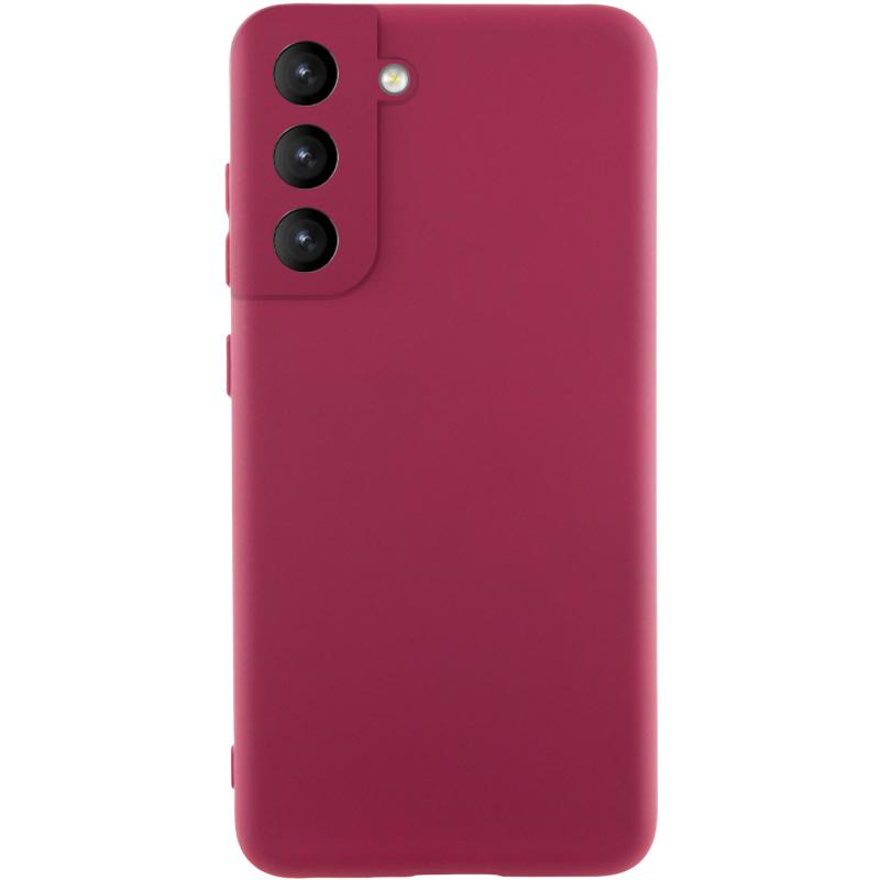 Чохол Silicone Cover Lakshmi Full Camera (AA) для Samsung Galaxy S21 FE | Мікрофібра на малюнкі №1