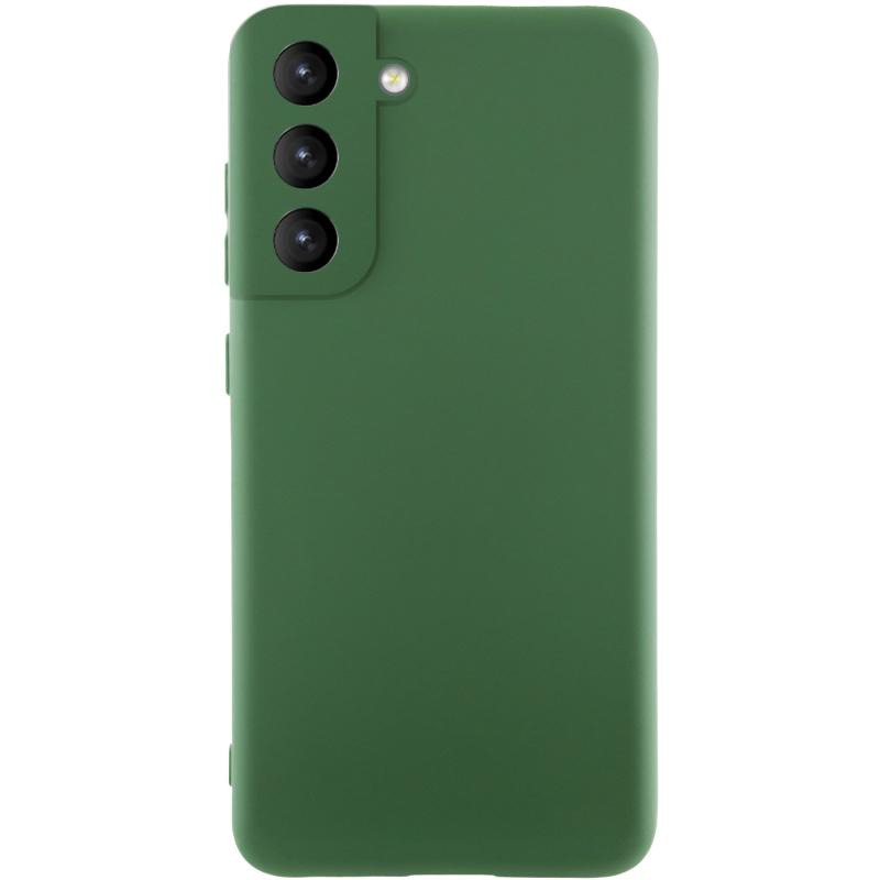 Чохол Silicone Cover Lakshmi Full Camera (AA) для Samsung Galaxy S21 FE | Мікрофібра на малюнкі №1
