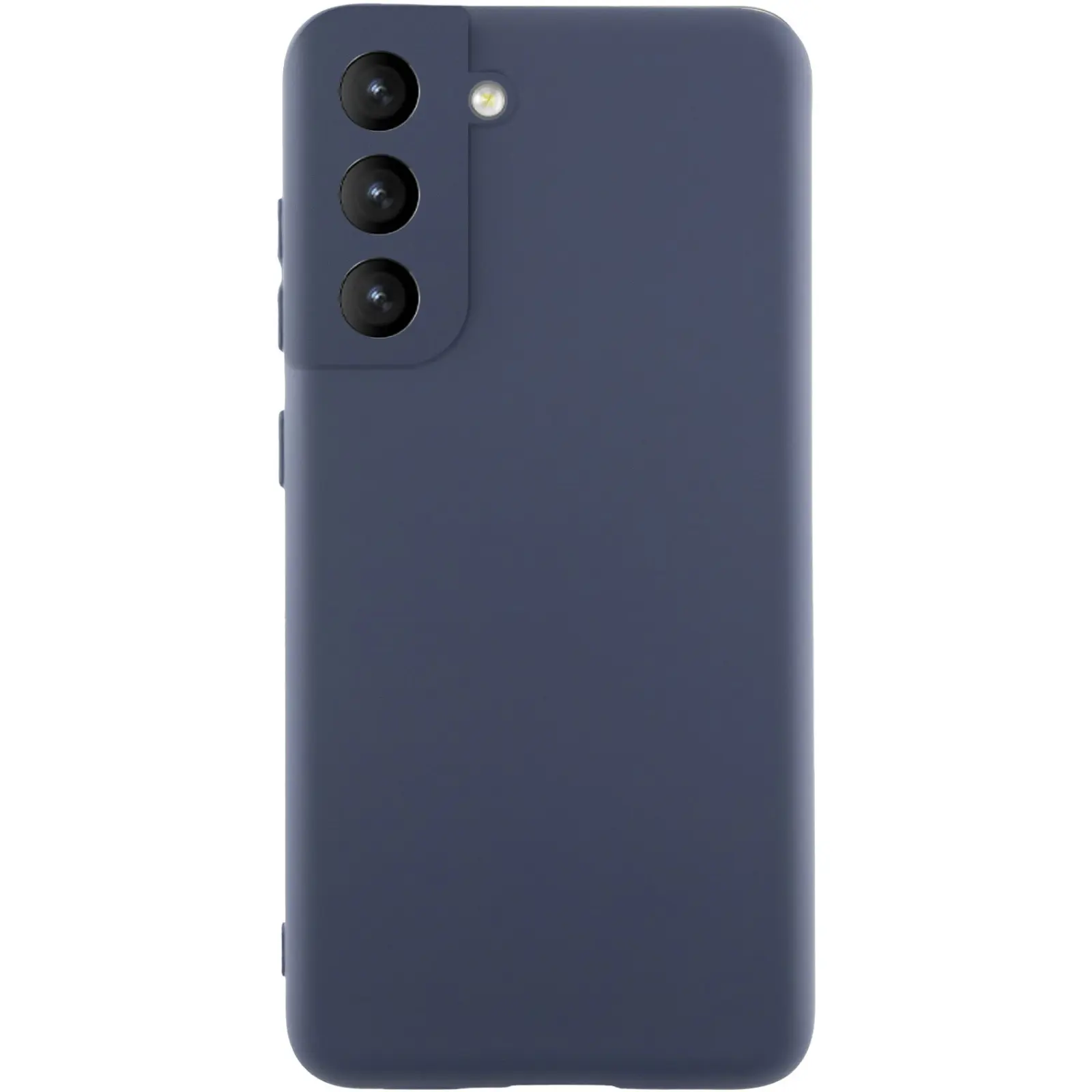 Чехол Silicone Cover Ummi Lakshmi Full Camera (AA) для Samsung Galaxy S21 FE, Синий / Midnight Blue, Силикон, купить оптом с доставкой