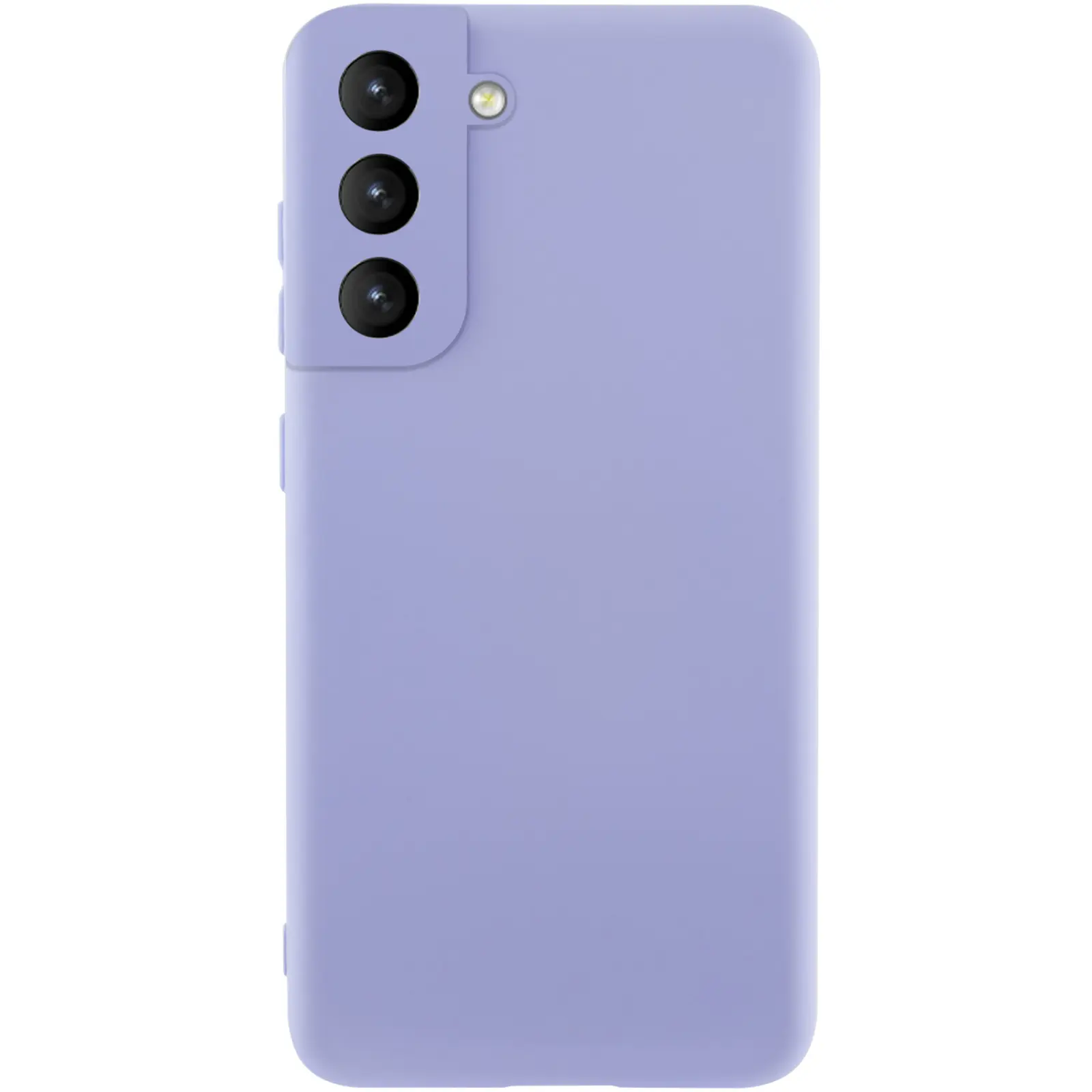 Чехол Silicone Cover Ummi Lakshmi Full Camera (AA) для Samsung Galaxy S21 FE, Сиреневый / Dasheen, Силикон, купить оптом с доставкой