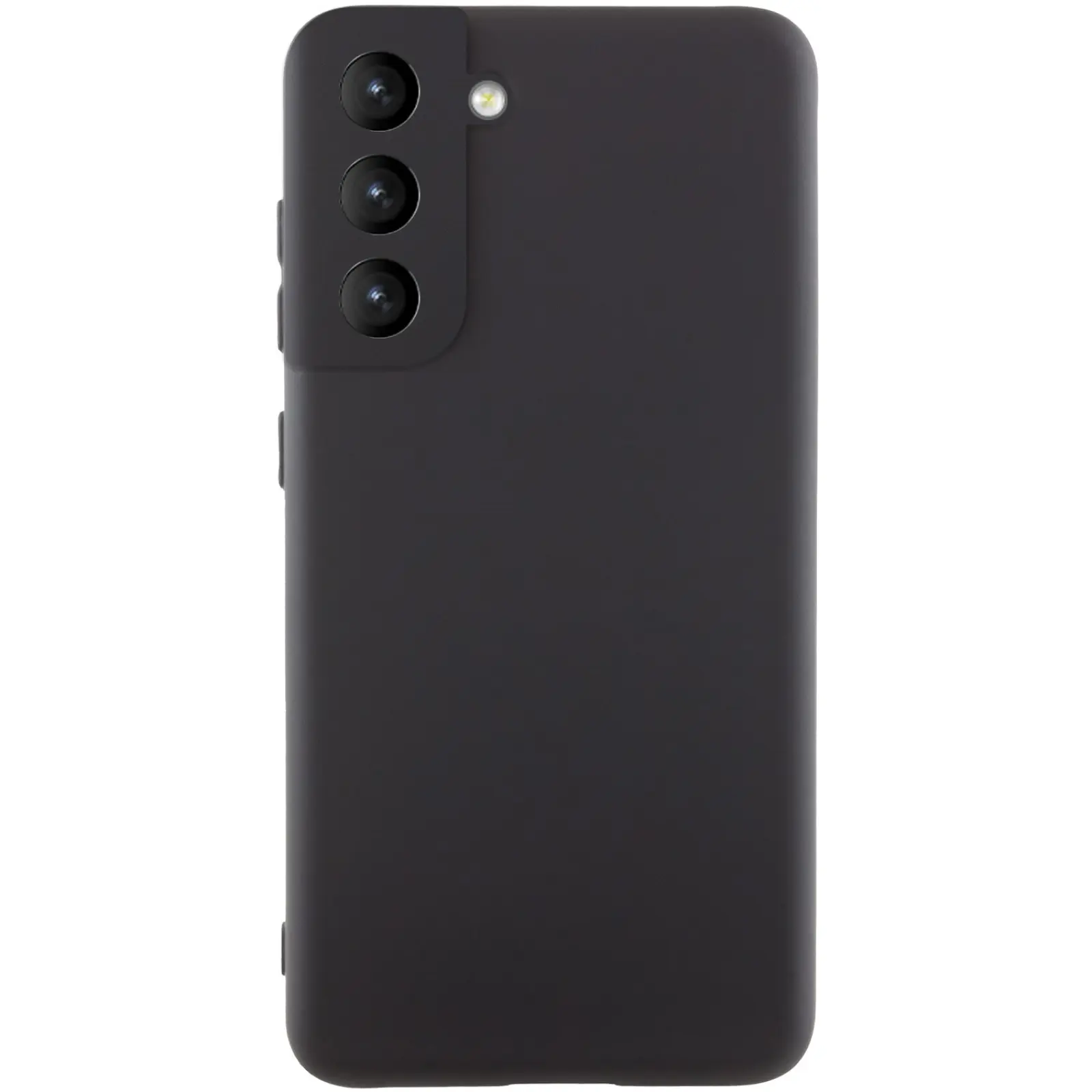 Чехол Silicone Cover Ummi Lakshmi Full Camera (AA) для Samsung Galaxy S21 FE, Черный / Black, Силикон, купить оптом с доставкой