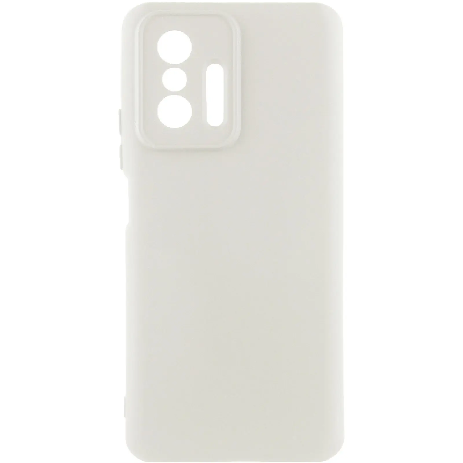Чехол Silicone Cover Ummi Lakshmi Full Camera (AA) для Xiaomi 11T / 11T Pro, Белый / White, Силикон, купить оптом с доставкой
