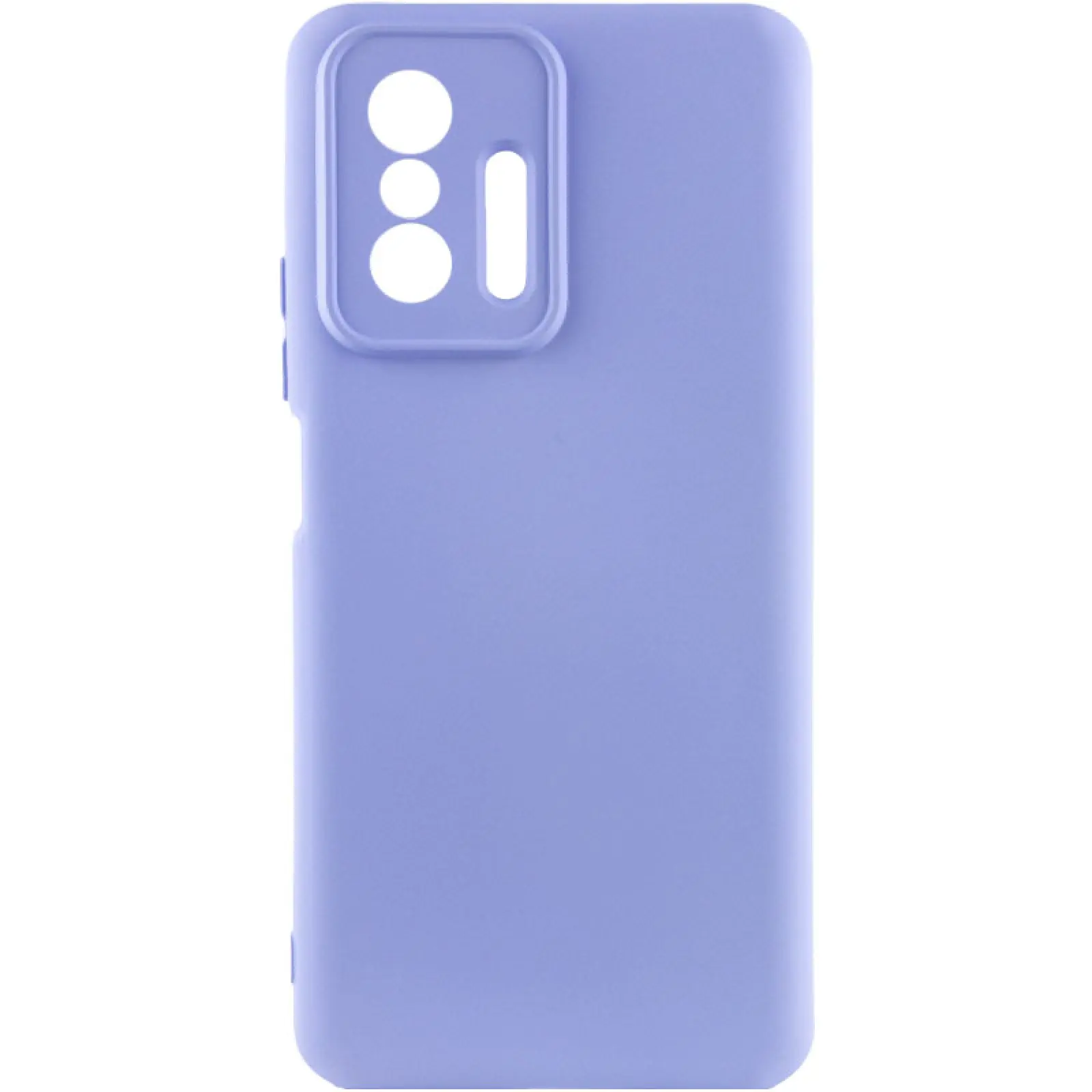 Чехол Silicone Cover Ummi Lakshmi Full Camera (AA) для Xiaomi 11T / 11T Pro, Сиреневый / Dasheen, Силикон, купить оптом с доставкой