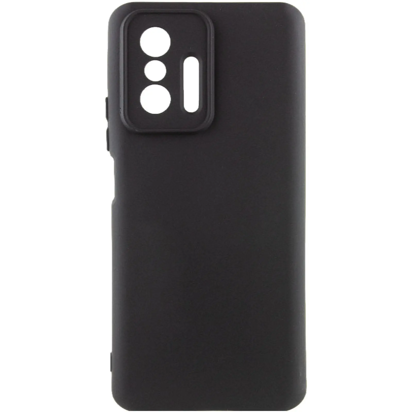 Чехол Silicone Cover Ummi Lakshmi Full Camera (AA) для Xiaomi 11T / 11T Pro, Черный / Black, Силикон, купить оптом с доставкой
