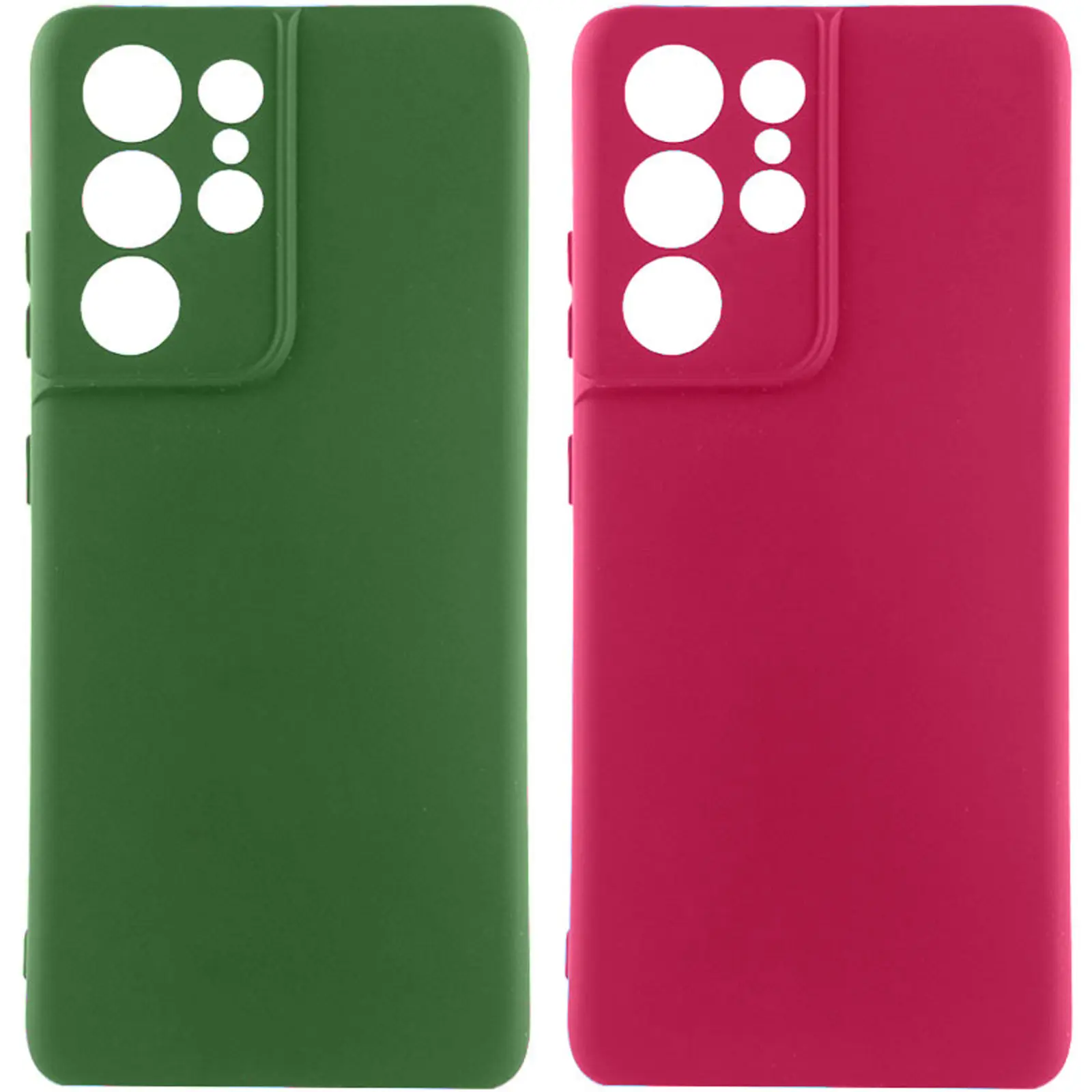 Чехол Silicone Cover Ummi Lakshmi Full Camera (AA) для Samsung Galaxy S22 Ultra, Силикон, купить оптом с доставкой
