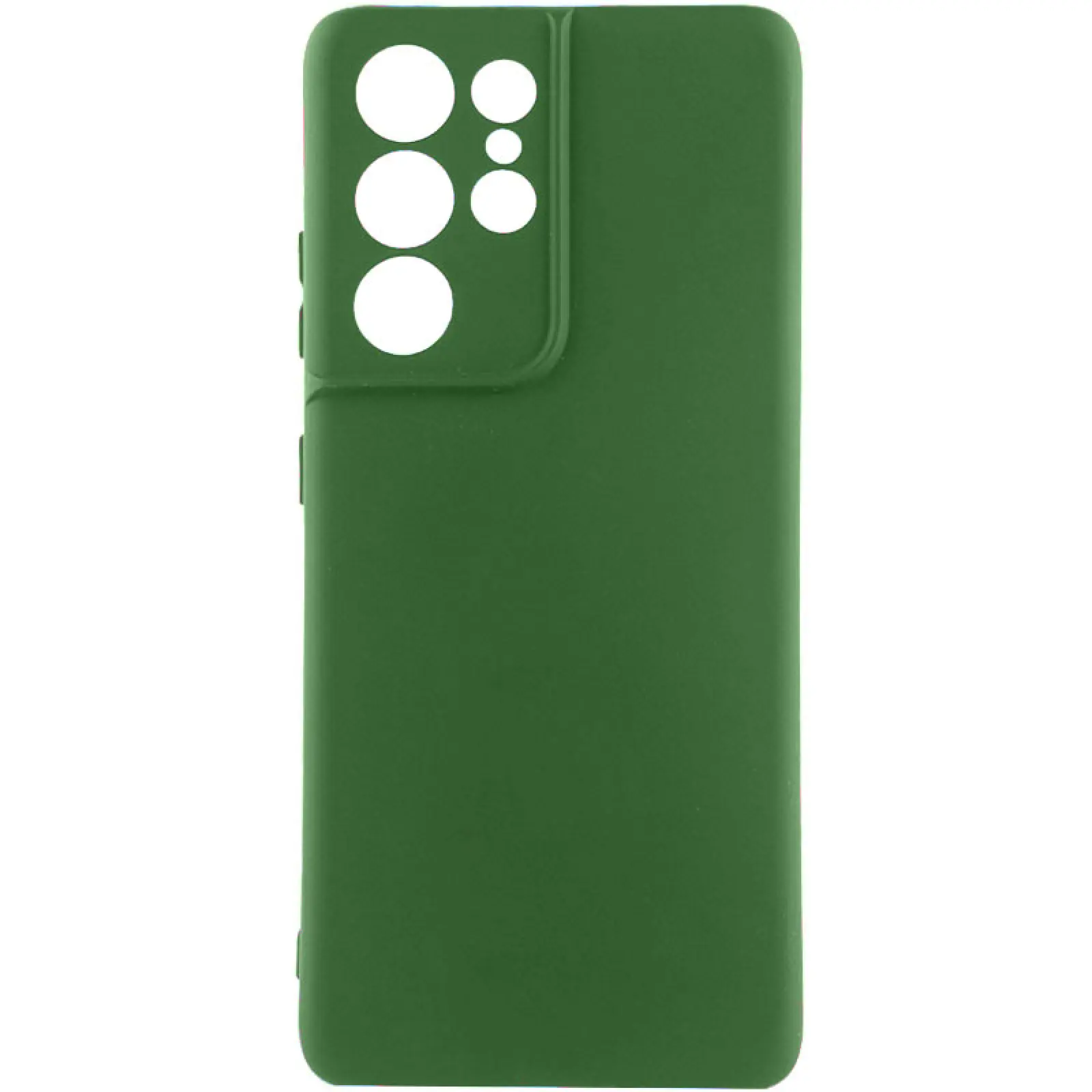 Чехол Silicone Cover Ummi Lakshmi Full Camera (AA) для Samsung Galaxy S22 Ultra, Зеленый / Dark green, Силикон, купить оптом с доставкой