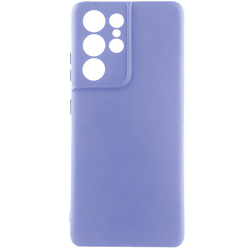Чохол Silicone Cover Lakshmi Full Camera (AA) для Samsung Galaxy S22 Ultra | Мікрофібра на малюнкі №1