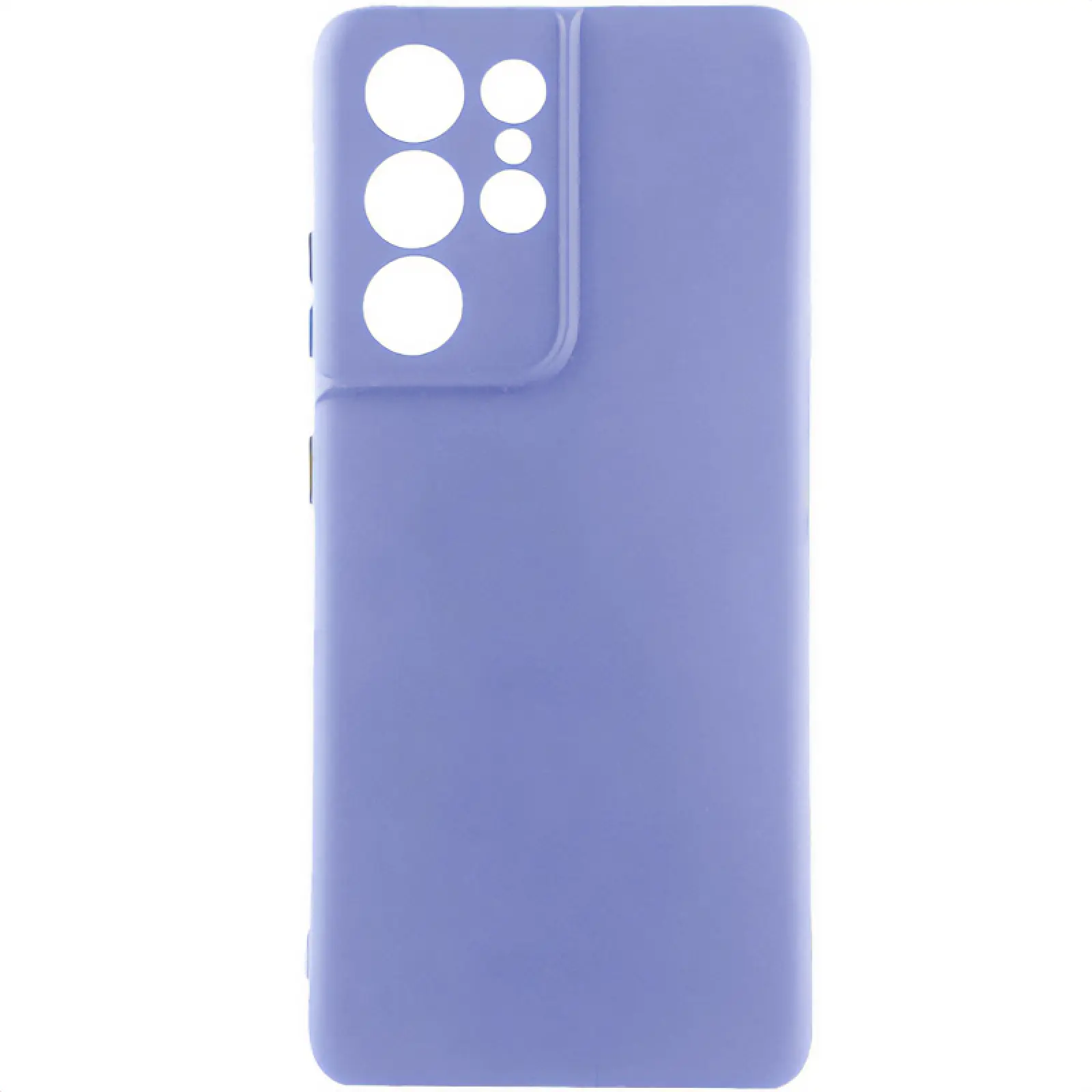 Чехол Silicone Cover Ummi Lakshmi Full Camera (AA) для Samsung Galaxy S22 Ultra, Сиреневый / Dasheen, Силикон, купить оптом с доставкой
