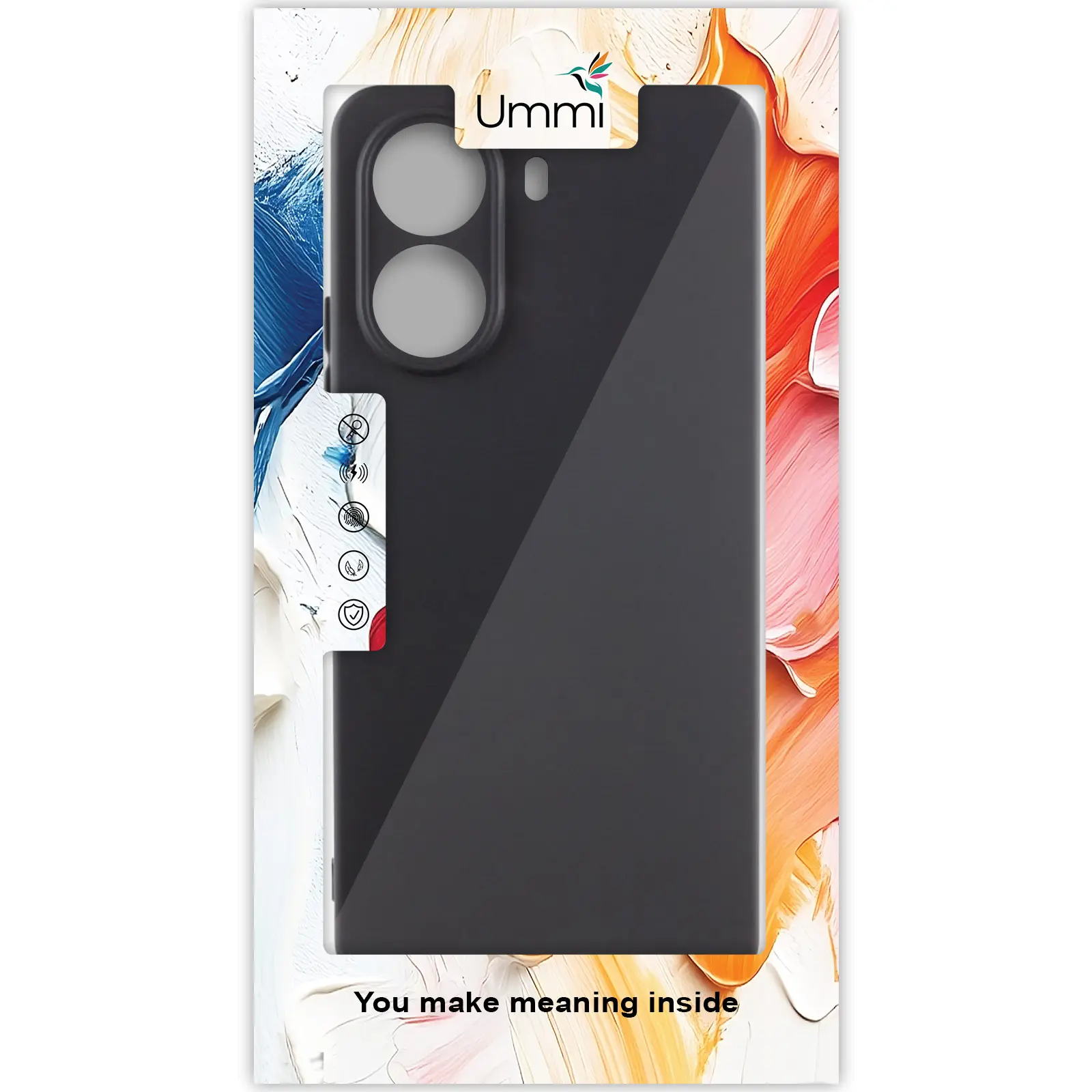 Чехол Silicone Cover Ummi Lakshmi Full Camera (AA) для Xiaomi Redmi Note 11 Pro 4G/5G, Черный / Black 1, Силикон, купить оптом с доставкой
