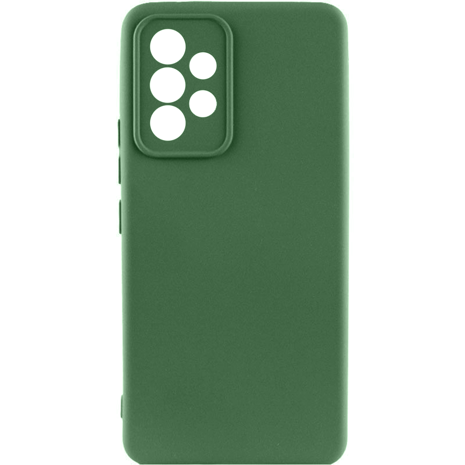 Чохол Silicone Cover Ummi Lakshmi Full Camera (AA) для Samsung Galaxy A13 4G, Зелений / Cyprus Green, Силікон, купити оптом з доставкою