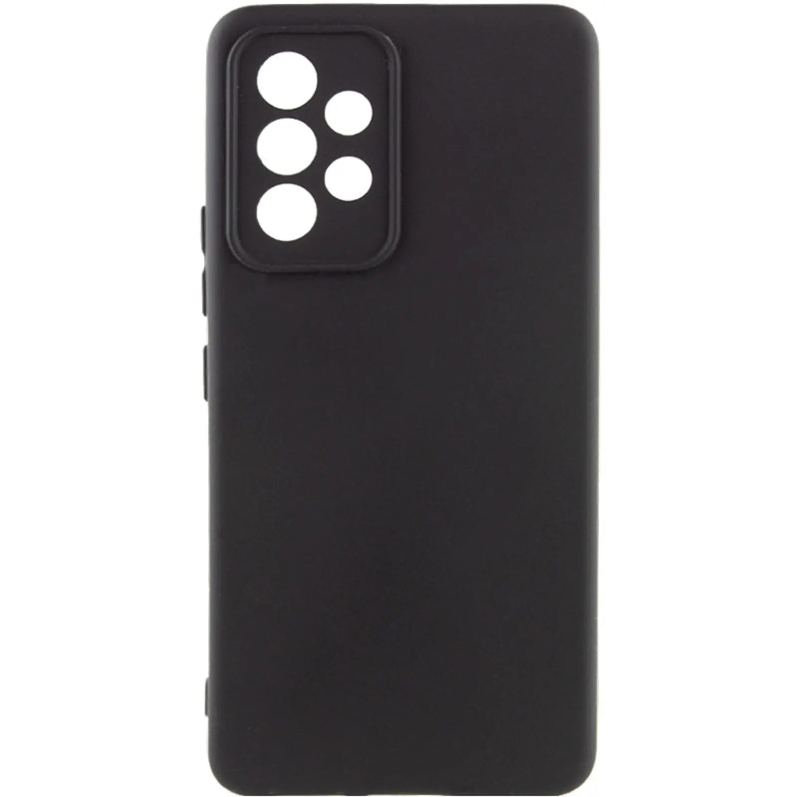 Чехол Silicone Cover Ummi Lakshmi Full Camera (AA) для Samsung Galaxy A13 4G, Черный / Black, Силикон, купить оптом с доставкой