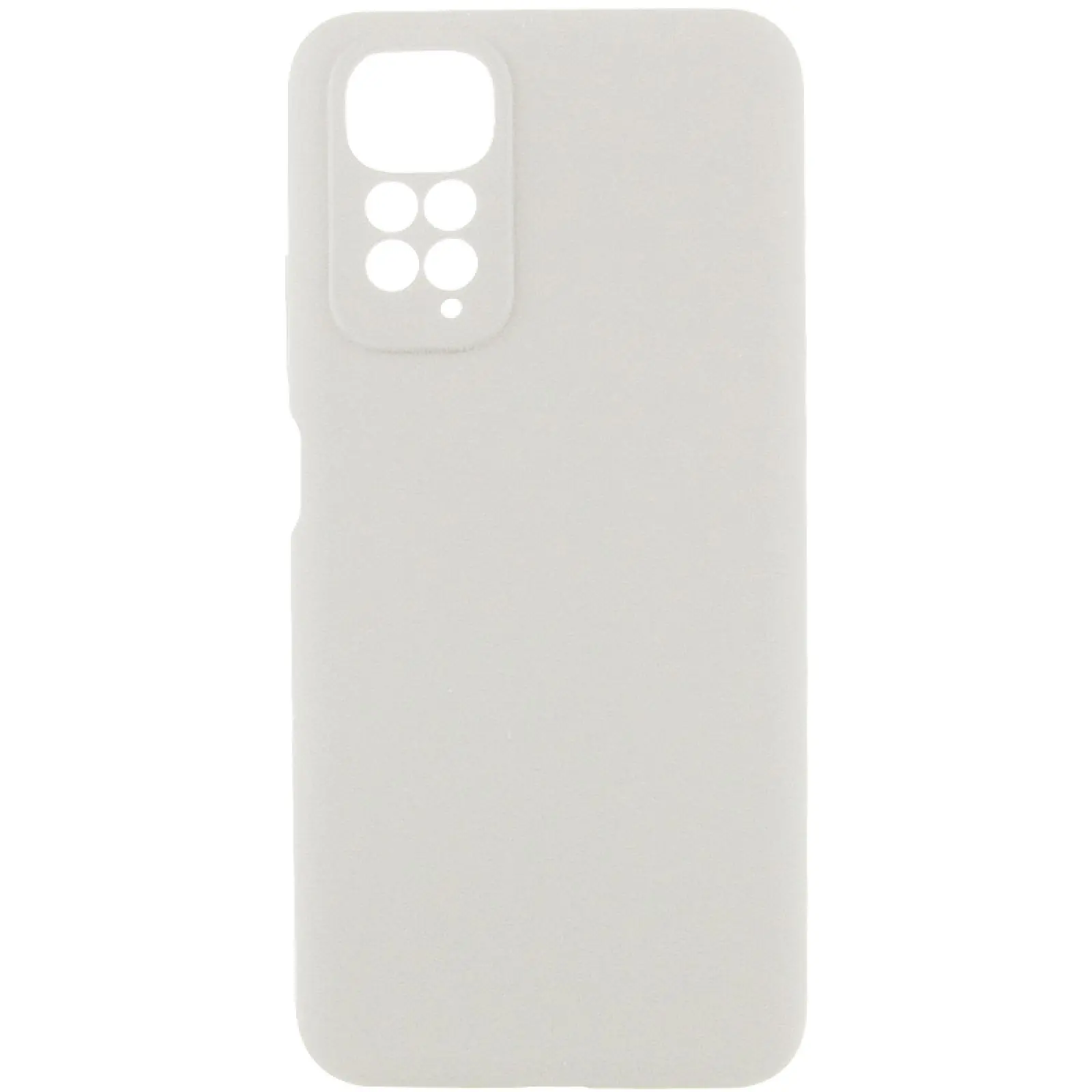 Чехол Silicone Cover Ummi Lakshmi Full Camera (AA) для Xiaomi Redmi Note 11 (Global) / Note 11S, Белый / White, Силикон, купить оптом с доставкой