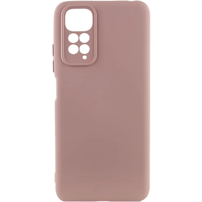 Чохол Silicone Cover Ummi Lakshmi Full Camera (AA) для Xiaomi Redmi Note 11 (Global) / Note 11S, Рожевий / Pink Sand, Силікон, купити оптом з доставкою