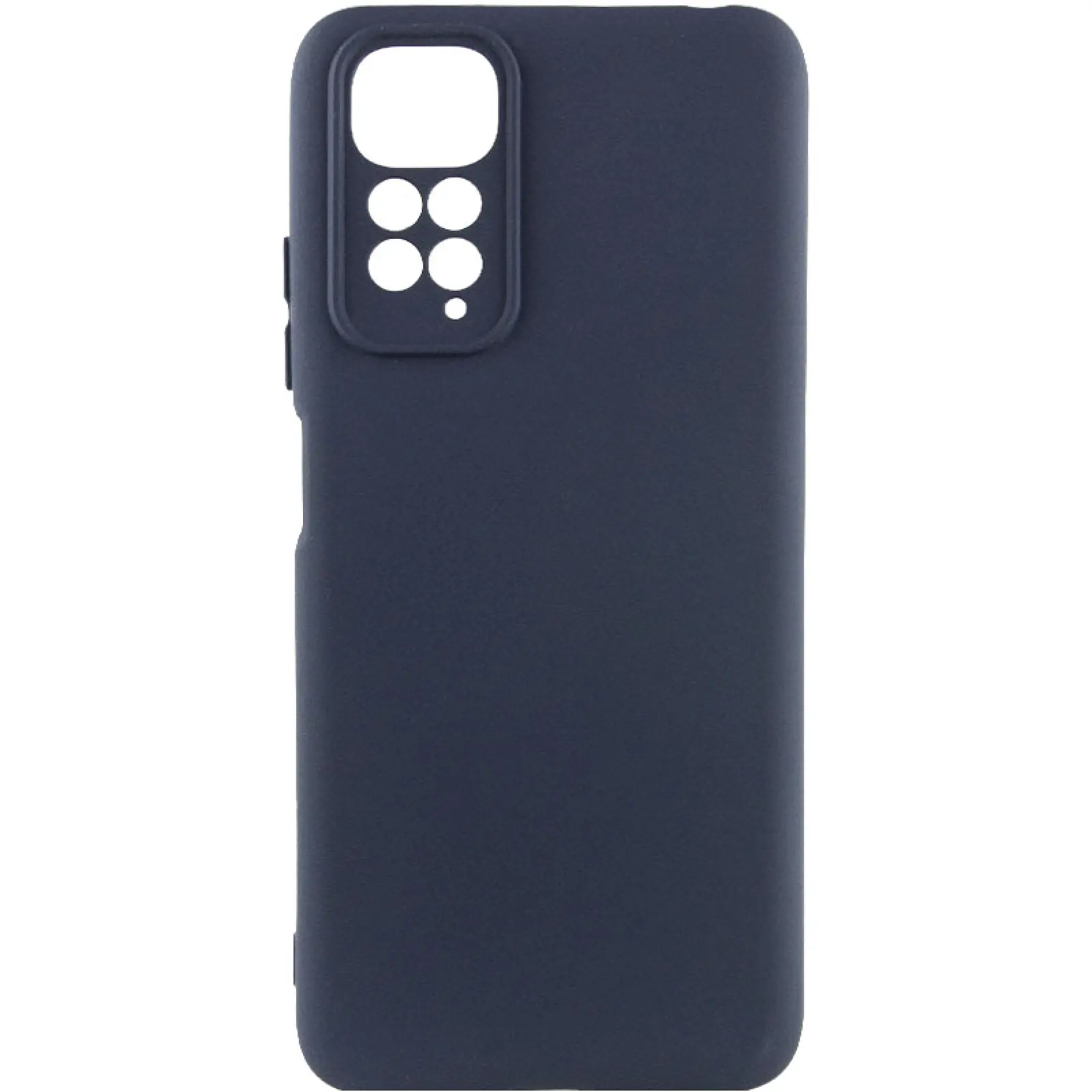 Чехол Silicone Cover Ummi Lakshmi Full Camera (AA) для Xiaomi Redmi Note 11 (Global) / Note 11S, Синий / Midnight Blue, Силикон, купить оптом с доставкой