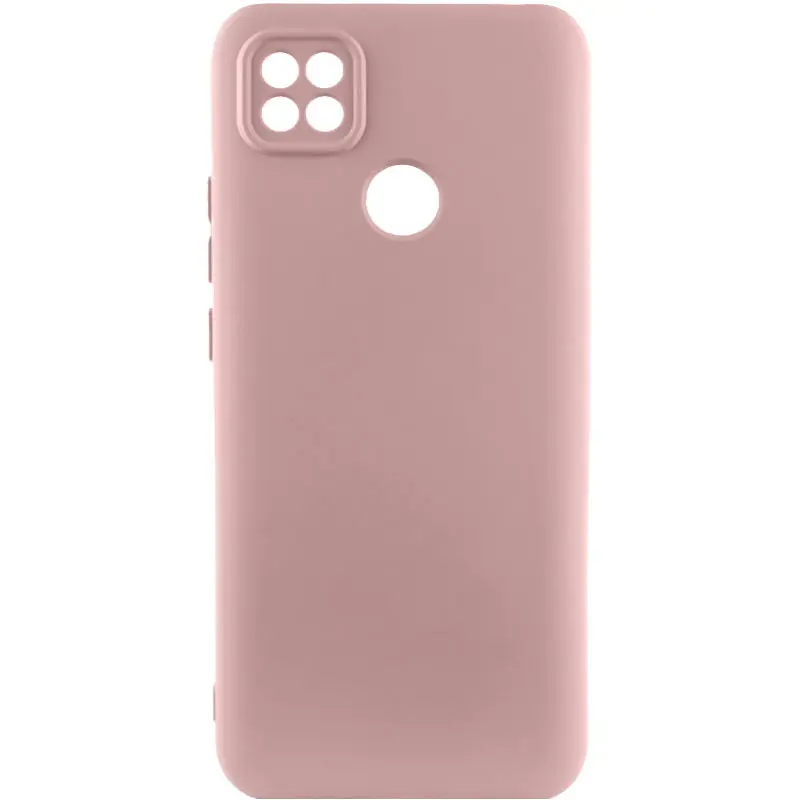 Чехол Silicone Cover Ummi Lakshmi Full Camera (AA) для Xiaomi Redmi 10A / 9C, Розовый / Pink Sand, Силикон, купить оптом с доставкой